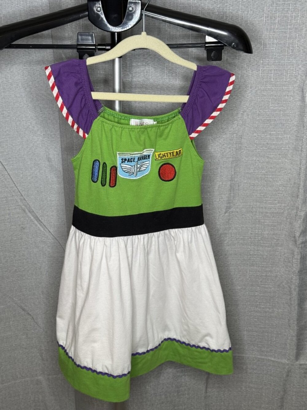 LilyTots - Toy Story - Buzz Lightyear - Girls Sleeveless Dress - Size 120 (5/6)